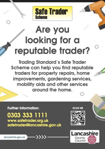 Lancashire County Council Safe Trader Scheme